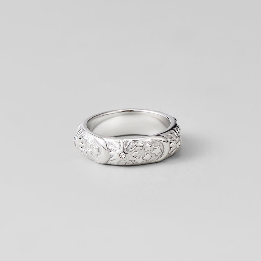 Hemelse Zilveren Ring