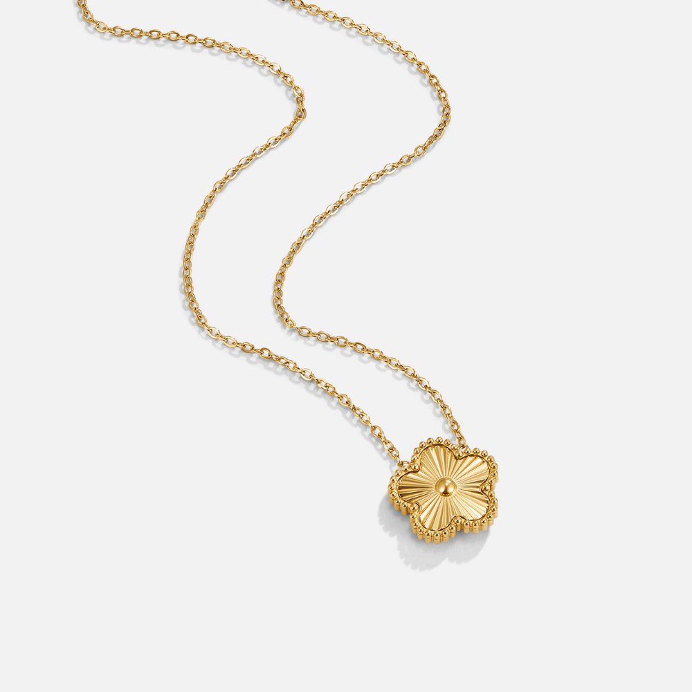 Gouden Klaver Ketting