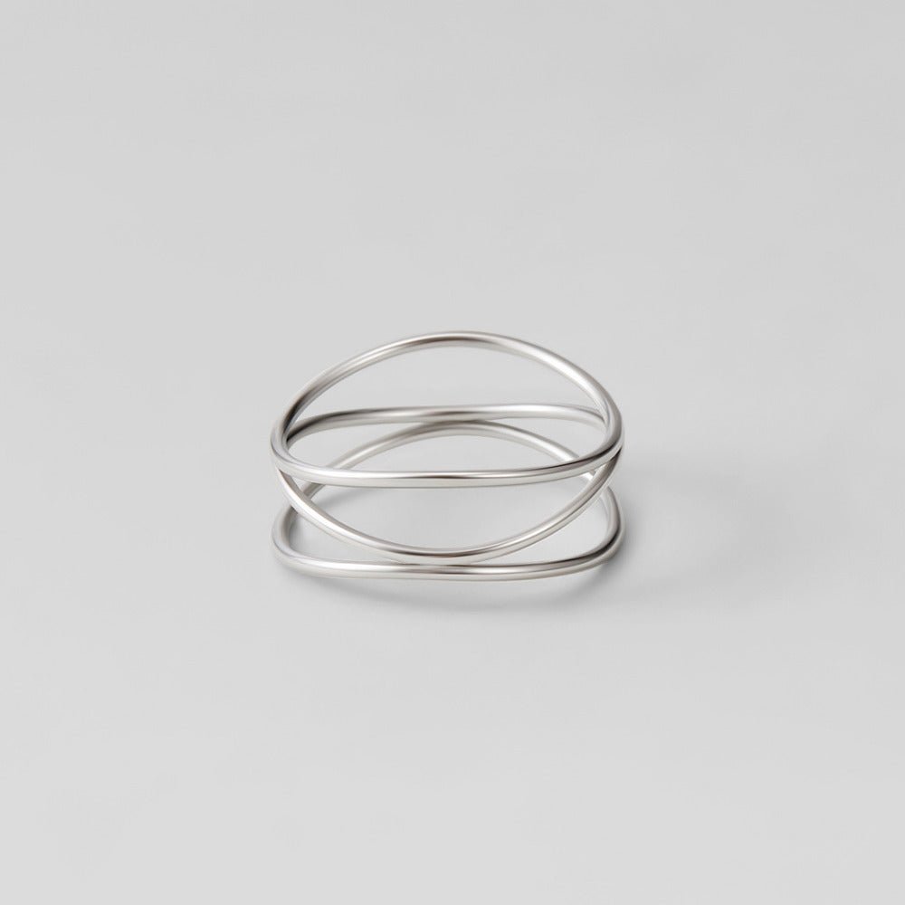 Zilveren oneindigheidsring