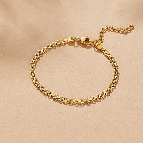 Capri Gouden Schakelarmband