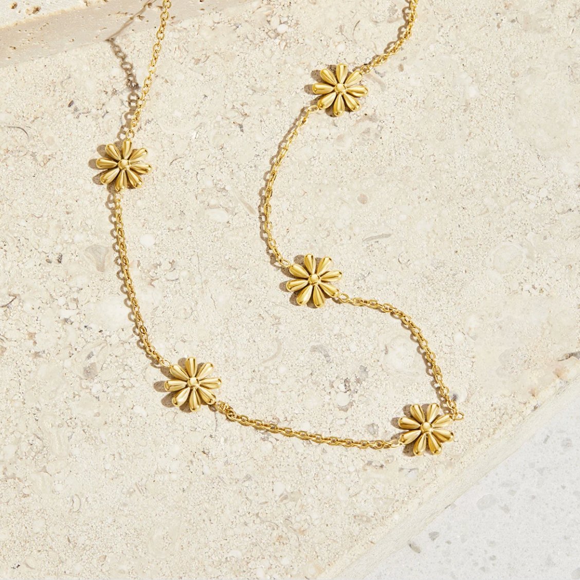 Flower Power 18K Gouden Ketting