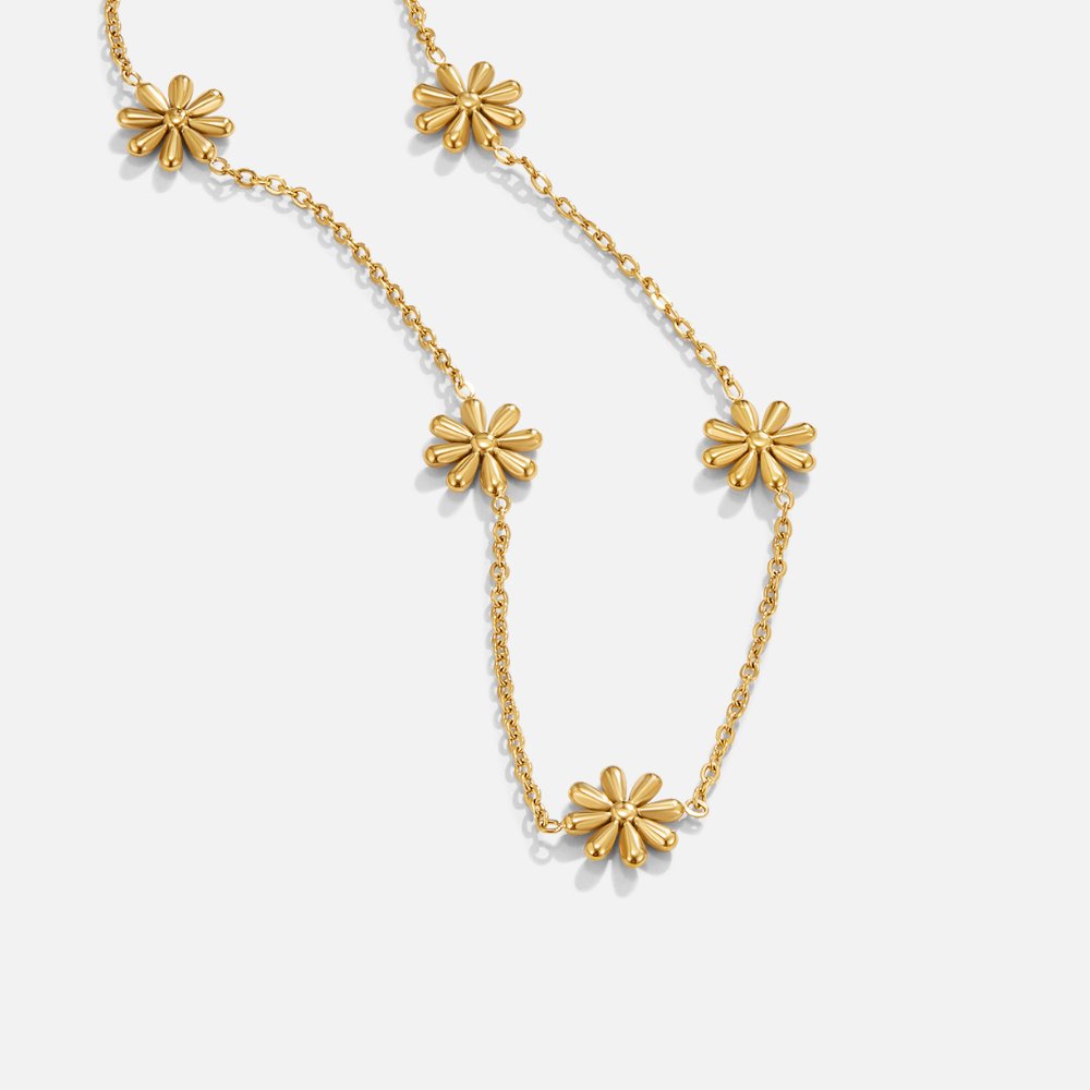 Flower Power 18K Gouden Ketting