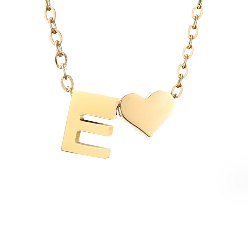 Gouden Ketting "Forever Love & Letter"