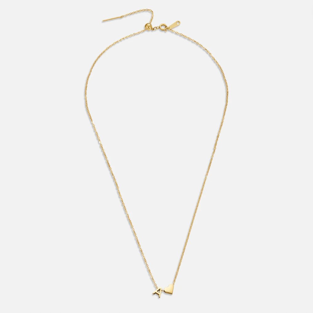 Gouden Ketting "Forever Love & Letter"