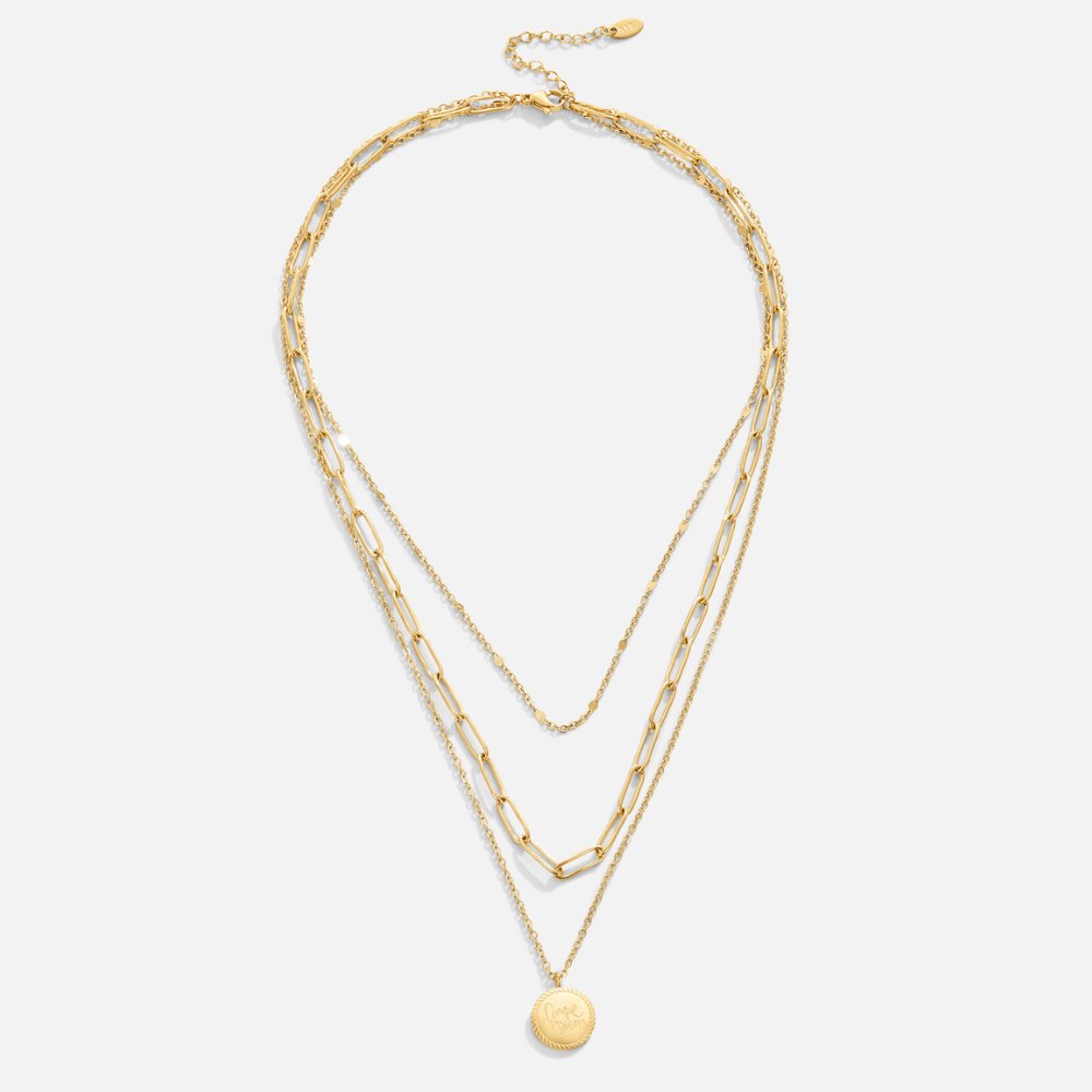 Geya Coin Gelaagde Ketting