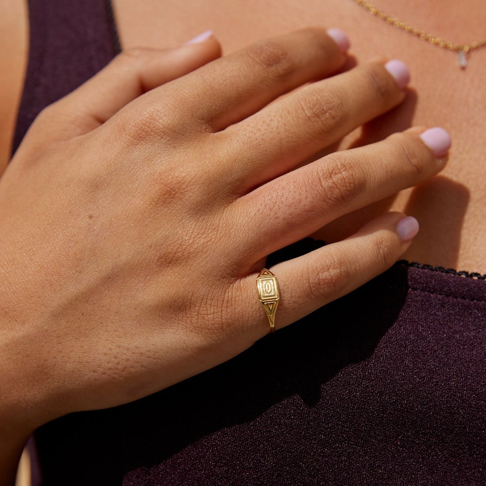 Gouden Adaline Ring