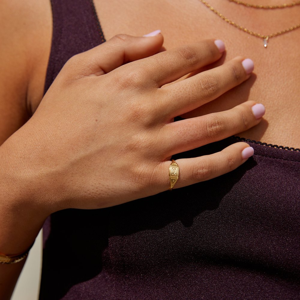 Gouden Adaline Ring