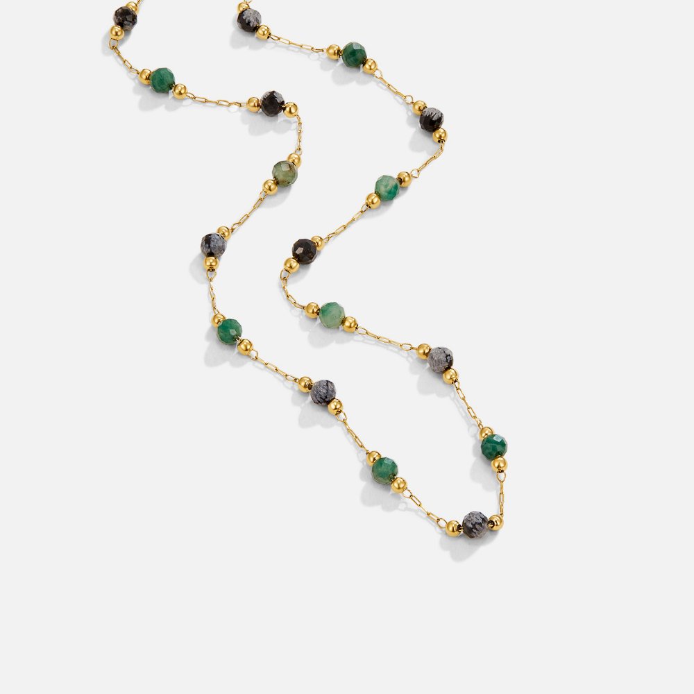 Lulu Forest kralenketting met steen