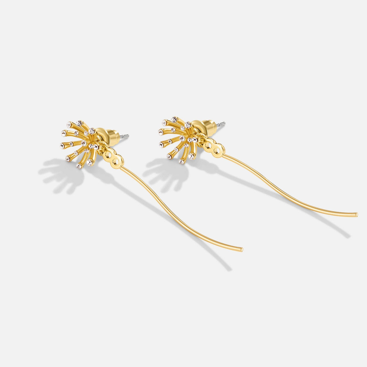 Make A Wish Paardenbloem 18K Gouden Oorbellen