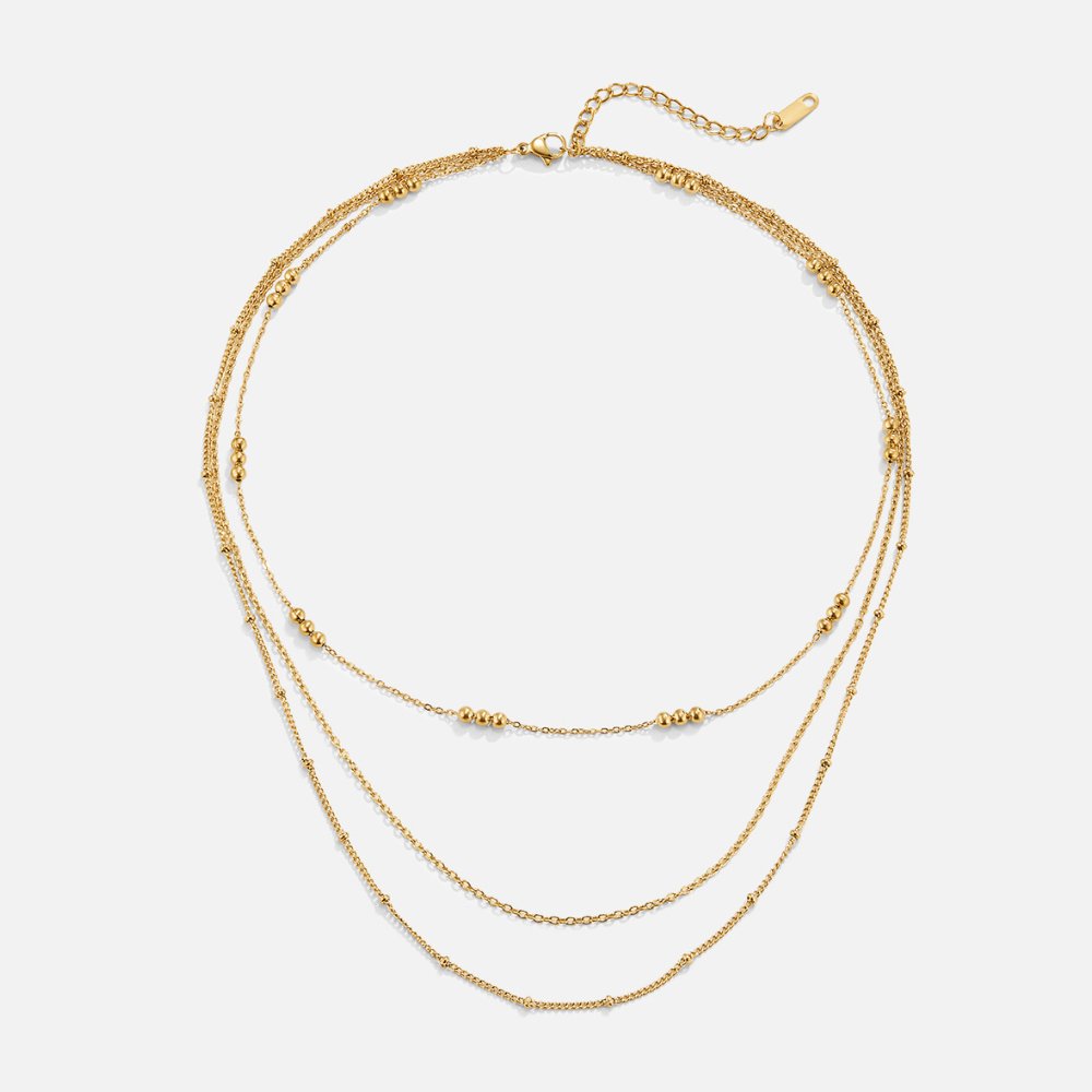 Tessa drielaagse ketting