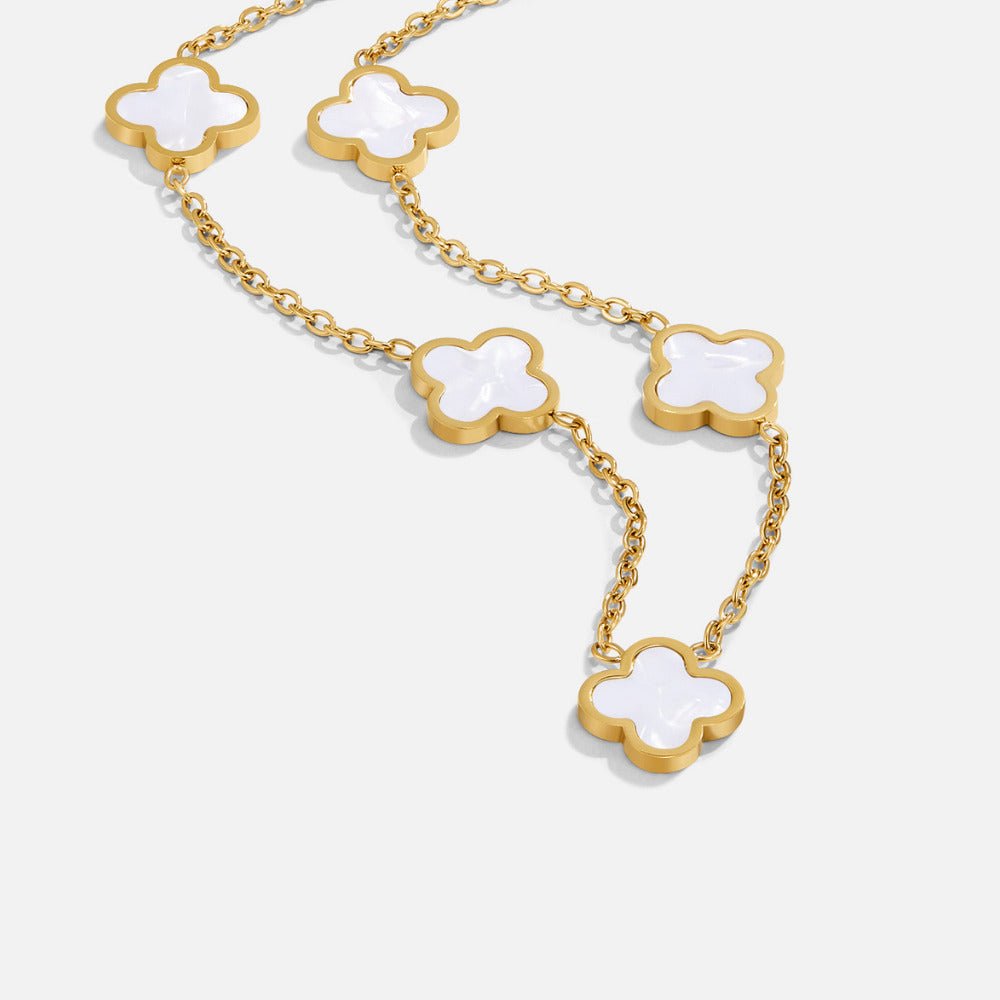 Ketting met klavertje-driecluster